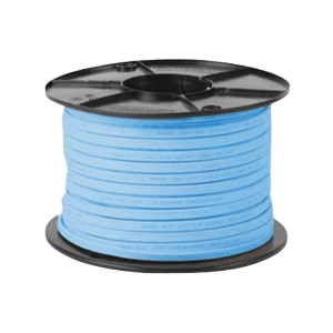 Flat Aircon Cable 1.5mm 3 Core & Earth 100m Blue Sheath
