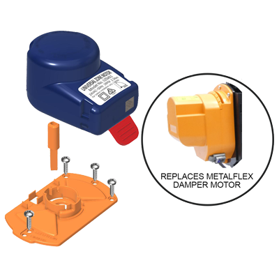 DO/DC 24V Zone Motor to Replace Metalflex / IAS