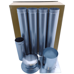 Chimney Flue Kit Stainless Steel | Combustion Heating