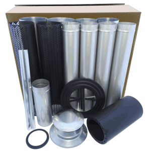 HERRINGBONE MESH FLUE KIT