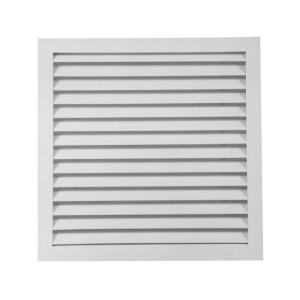 Half Chevron Fixed Core Return Air Grille - Model ADHC FC