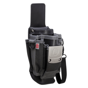 Medium Leather Backed Tool Pouch with Belt Clip