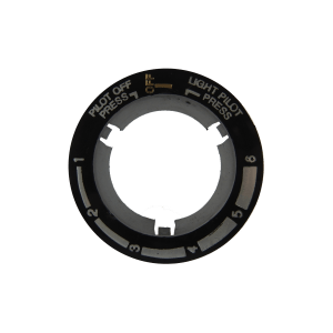 Bonaire Escutcheon Black