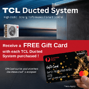 TCL Ducted Gift Card Bonus