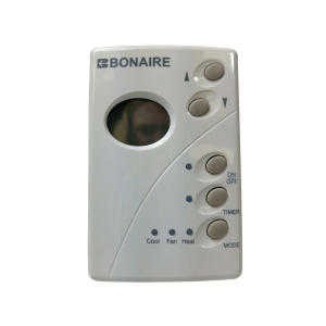 Bonaire Slimline LCD T/Stat Wall Control TEK614