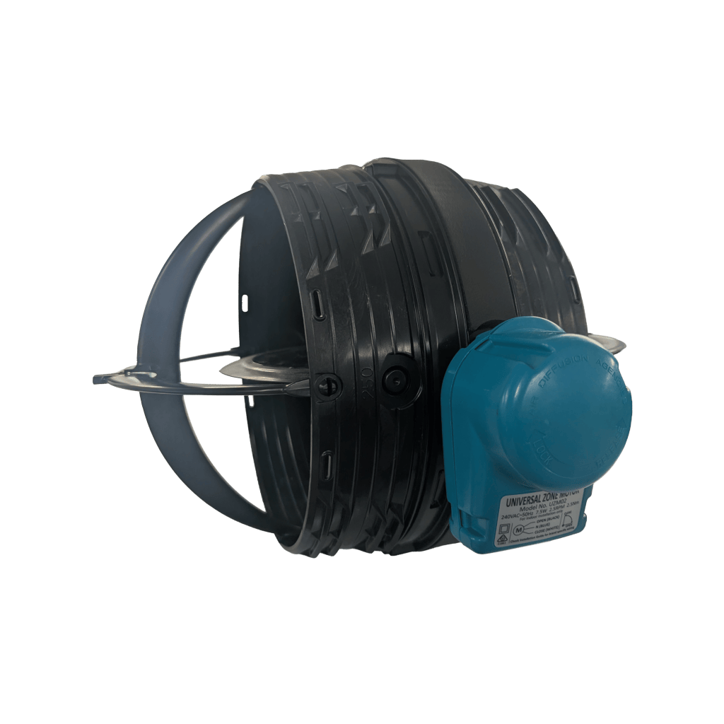 Inline EZY Damper® with 240v Universal Zone Motor (UZM240)