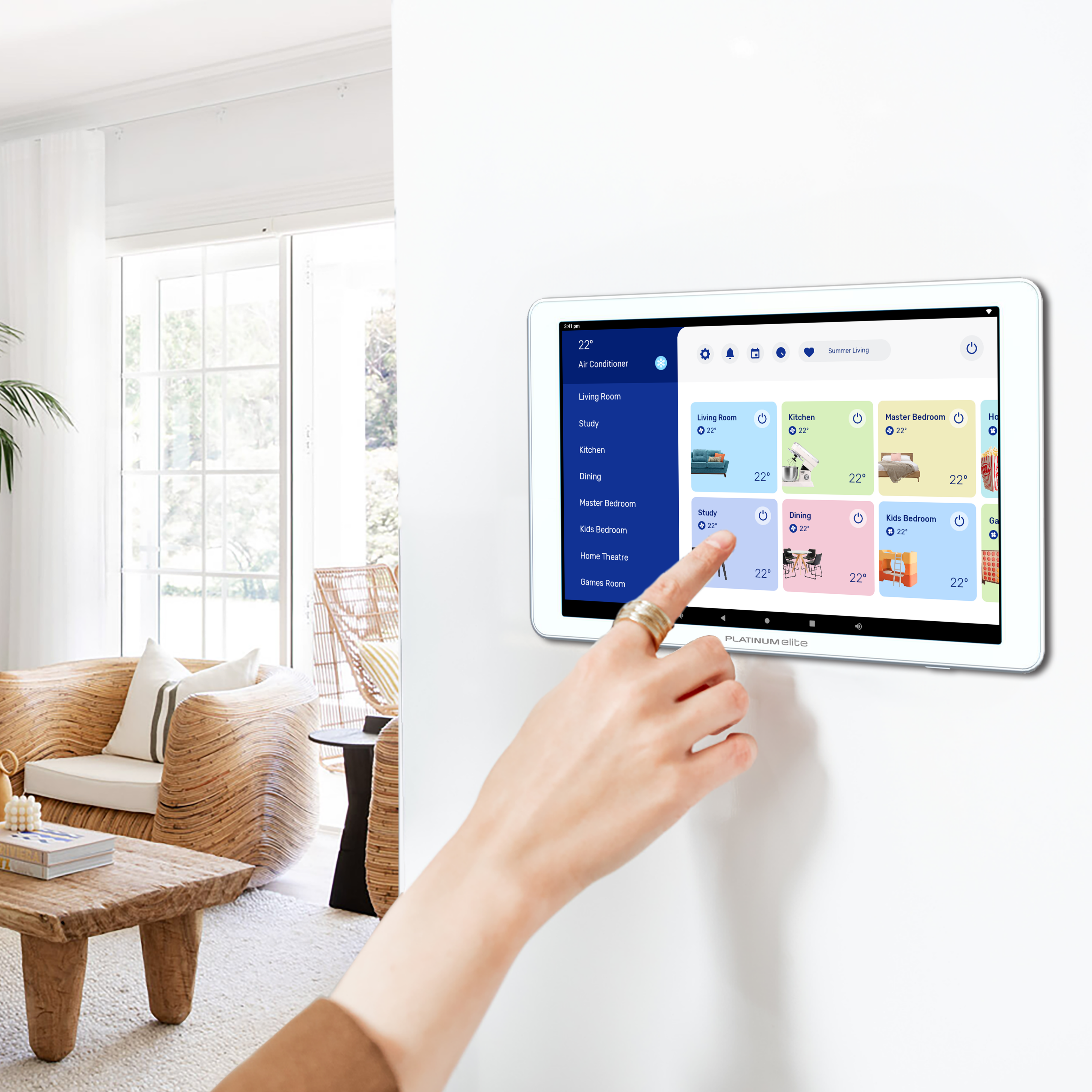 Platinum Elite Wall Tablet 8"