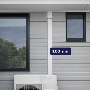 PVC Wall Duct - 100mm