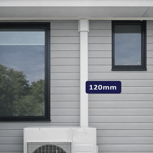 PVC Wall Duct - 120mm