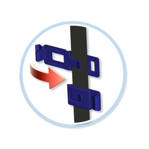 Clips for Flexible Duct Support System